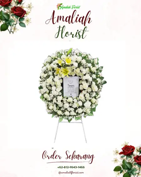 Krans Bunga Duka Bejiarum